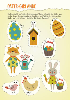 Basteln & Spielen zu Ostern - Für kleine Künstler
