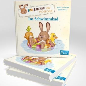 Lenni Langohr und Möhrchen im Schwimmbad 