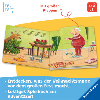 Advent, Advent, der Weihnachtsmann rennt!