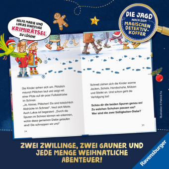 Die Jagd nach dem magischen Detektivkoffer - Adventskalender: Geschenke in Gefahr!
