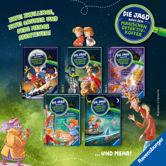 Die Jagd nach dem magischen Detektivkoffer - Adventskalender: Geschenke in Gefahr!