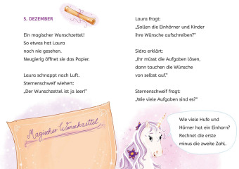 Sternenschweif, Bücherhelden 1. Klasse, Adventskalender, Der magische Wunschzettel