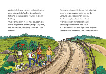 TKKG Junior, 2, Verschollen im Stollen 