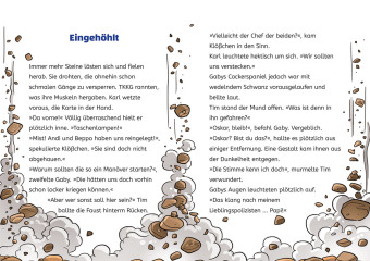 TKKG Junior, 2, Verschollen im Stollen 