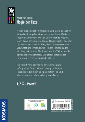 Die drei !!!, 113, Magie der Hexe 