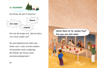Die drei !!!, Bücherhelden 2. Klasse, Adventskalender, Wirbel um das Weihnachts-Pony