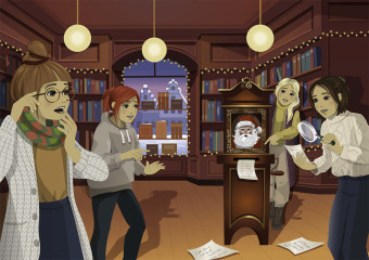 Die drei !!!, Diebstahl im Weihnachtsdorf 