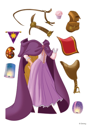 Disney Prinzessin: Zauberhafter Styling-Spaß - Stickern - Malen - Stylen