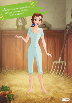 Disney Prinzessin: Zauberhafter Styling-Spaß - Stickern - Malen - Stylen