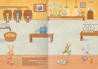 Mein Stickeralbum Ostern