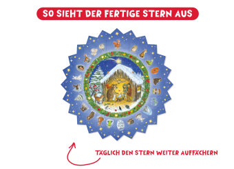 Tiere auf dem Weg zur Krippe