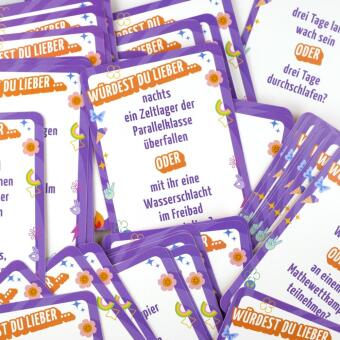 Würdest du lieber ...? - Die Teenieedition