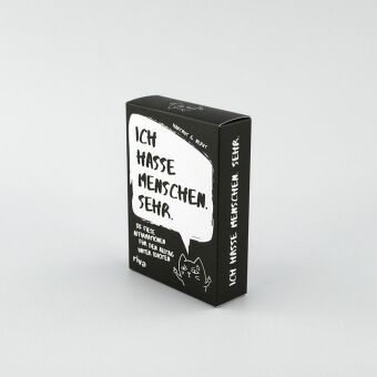 Ich hasse Menschen. Sehr. - 55 fiese Affirmationen für den Alltag unter Idioten