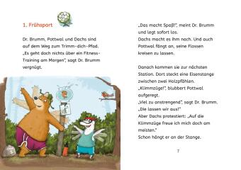 Kleine Lesehelden: Dr. Brumm und die verflixte Gemüsekiste 