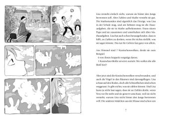 Lisa mit einem Herz drum rum 