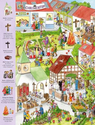 Mein großes Wimmelbuch der Weltreligionen