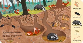 Mein erstes Natur-Wimmelbuch: Tiere im Wald - Mini-Ausgabe