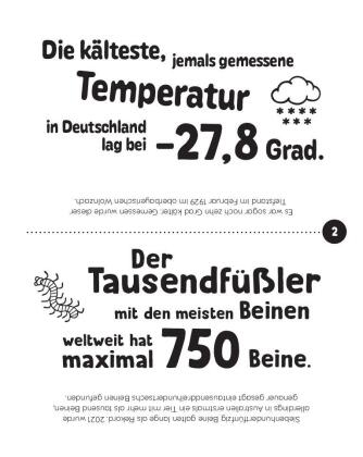 Wahr oder nicht? Verrückte Rekorde I Das Quizspiel