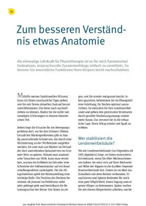 Neurozentriertes Training bei Rückenschmerzen