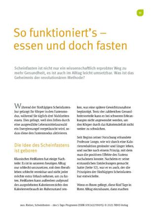 Scheinfasten - das 5-Tage-Programm