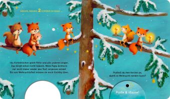 Mein Puste-Licht-Buch: Advent, Advent, ein Lichtlein brennt
