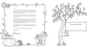 Gartenparadies - Florale Motive und Tiere ausmalen