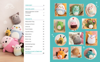Happy Squishys häkeln - Niedliche Plüschtiere für Squishmallow-Fans