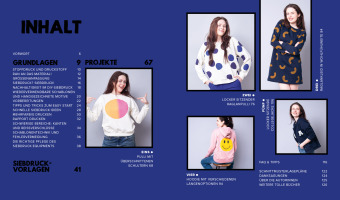 Happy Sweater nähen - Siebdrucken super easy! Mit 50 Motivvorlagen von @akkolade.studio