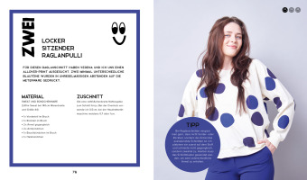 Happy Sweater nähen - Siebdrucken super easy! Mit 50 Motivvorlagen von @akkolade.studio