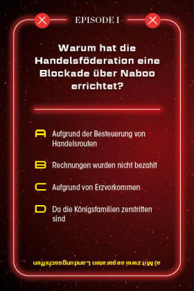 Kartenspiel: Das inoffizielle Quiz für Star Wars-Fans
