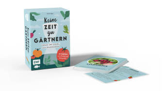 Kartenset: Keine Zeit zu gärtnern - 64 Karten - Einfach und schnell zum Gemüsegarten