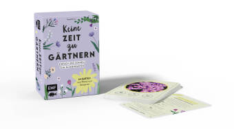 Kartenset: Keine Zeit zu gärtnern - 64 Karten - Einfach und schnell zum Blumengarten