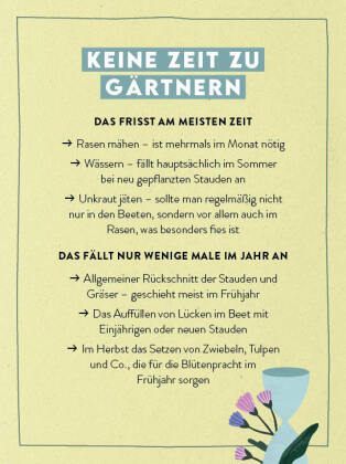 Kartenset: Keine Zeit zu gärtnern - 64 Karten - Einfach und schnell zum Blumengarten