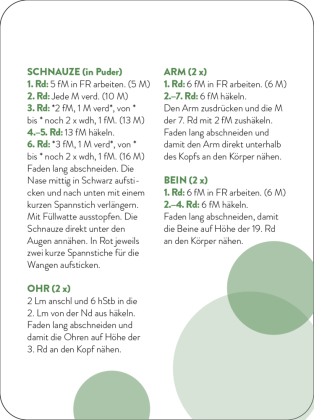 55 x häkeln - Mini-Amigurumis: Dein Kartenset von Wellensittich bis Wichtel