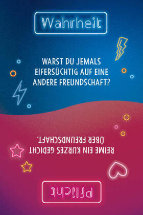 Kartenspiel: Wahrheit oder Pflicht für Besties