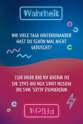 Kartenspiel: Wahrheit oder Pflicht für Besties