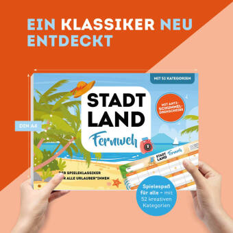 Stadt, Land, Fernweh - Der Spieleklassiker für alle Urlauber*innen