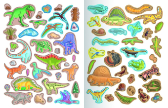 Mein großes Stickerbuch Dinosaurier & Urzeit