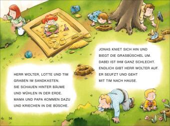 Duden Leseprofi - GROSSBUCHSTABEN: DAS GEHEIMNIS DER DINOSPUR, Erstes Lesen