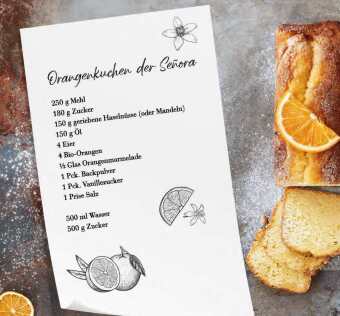 Spanische Orangenküsse