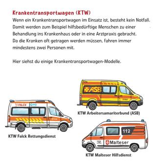 Maxi Pixi 487: Entdecke die Rettungsfahrzeuge