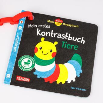 Baby Pixi (unkaputtbar) 163: Mein Baby-Pixi-Buggybuch: Mein erstes Kontrastbuch Tiere ab 6 Monaten