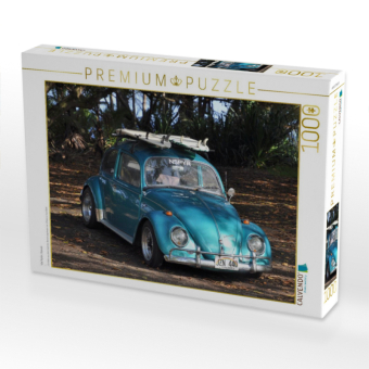 CALVENDO Puzzle VW Käfer, Hawaii | 1000 Teile Lege-Größe 64x48cm Foto-Puzzle für glückliche Stunden
