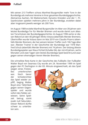 Unnützes Wissen über Sport 