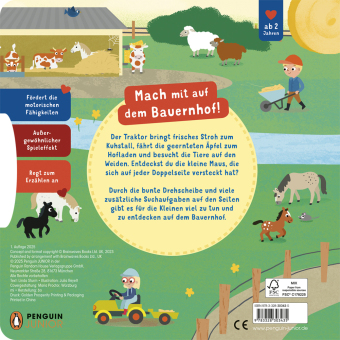 Rundherum! Mein Drehspaß-Buch - Unterwegs mit dem Traktor
