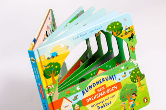 Rundherum! Mein Drehspaß-Buch - Unterwegs mit dem Traktor