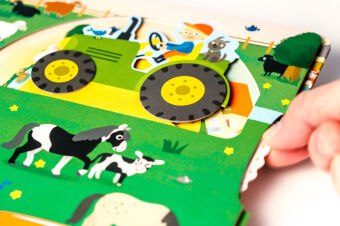 Rundherum! Mein Drehspaß-Buch - Unterwegs mit dem Traktor