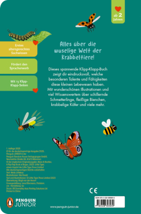 Bienen & Käfer - Ein Klipp-Klapp-Buch über Krabbeltiere