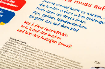 Oh! Ich muss aufs Klo!