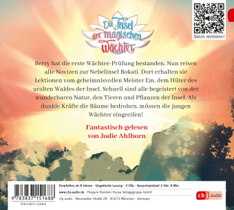 Die Insel der magischen Wächter - Die Schattennebel,3 Audio-CD